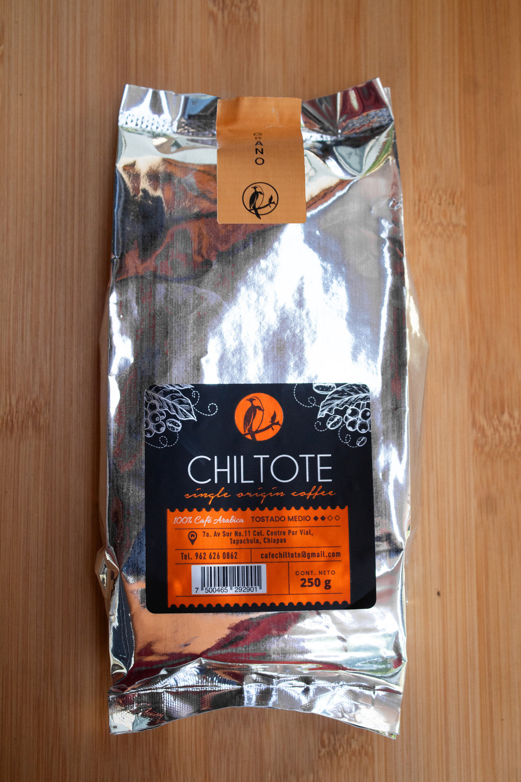 Café en Grano - 250 grs