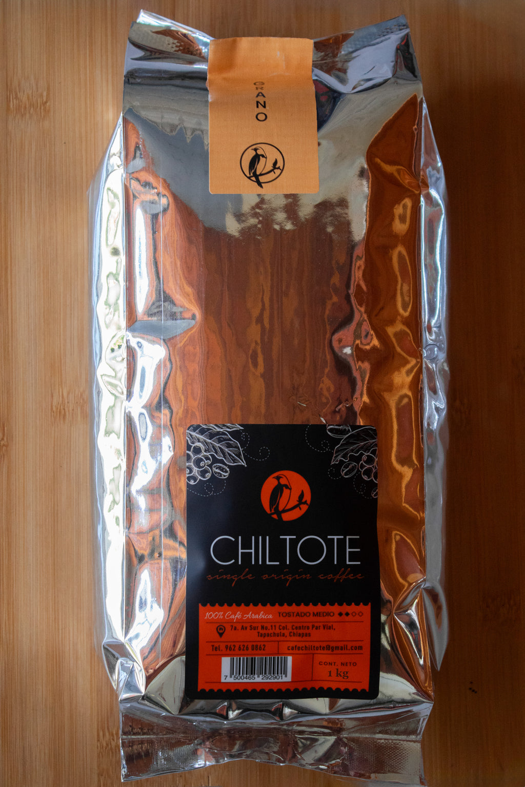 Café de Chiapas 1kg (Soconusco). Tueste medio, molienda estándar, el tostado mas fresco del mercado. Calidad de origen a precio de productor. ¡Envío a todo México!