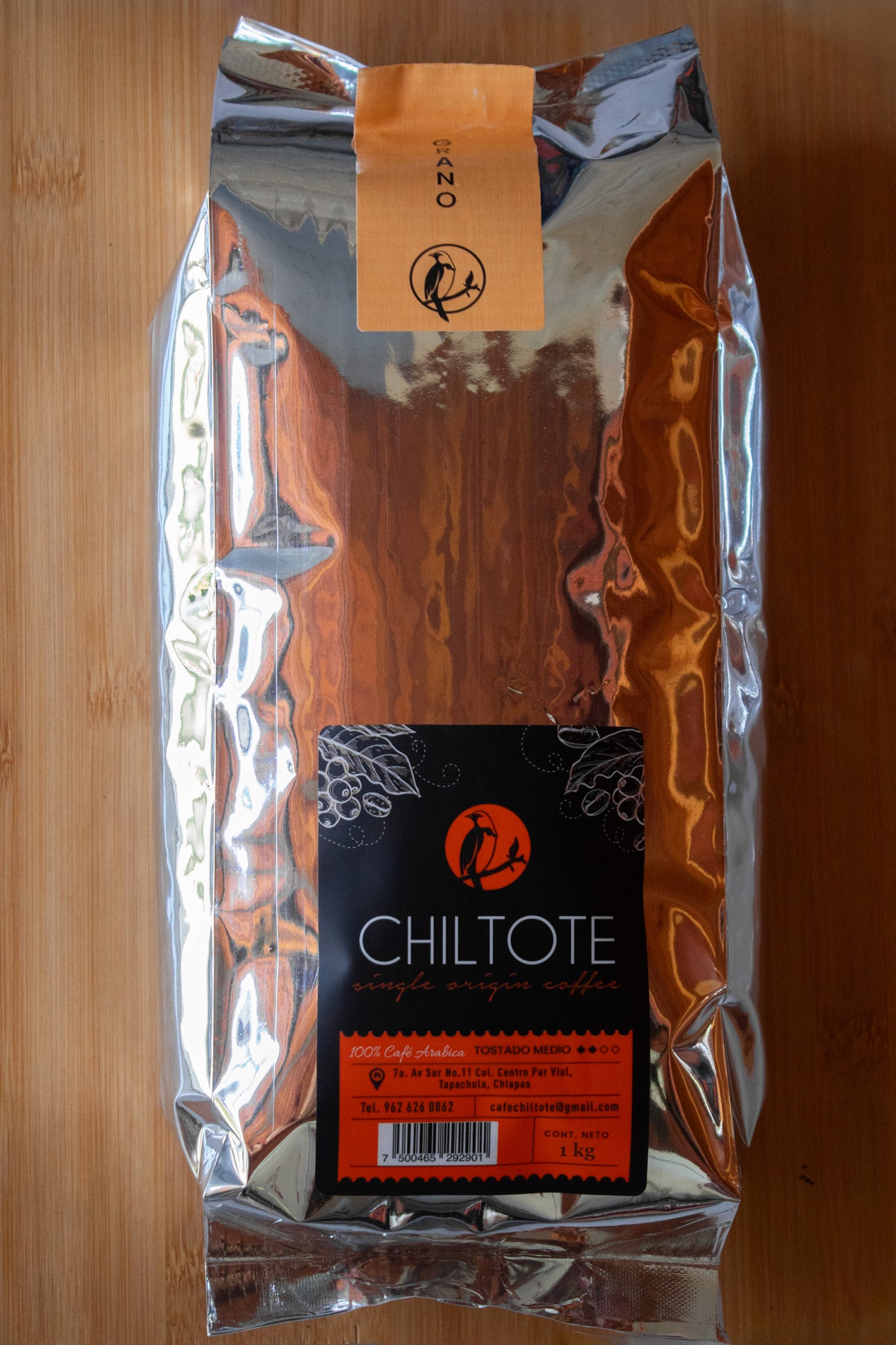 Café de Chiapas 1kg (Soconusco). Tueste medio, molienda estándar, el tostado mas fresco del mercado. Calidad de origen a precio de productor. ¡Envío a todo México!